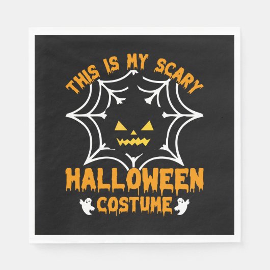 Dit is mijn Halloween-kostume Sleutelhanger Servet (Voorkant)