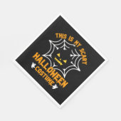Dit is mijn Halloween-kostume Sleutelhanger Servet (Hoek)