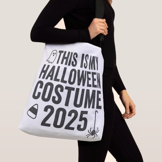Dit is mijn Halloween kostuum 2025 Crossbody Tas (Dichtbij)
