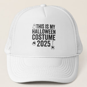 Dit Is Mijn Halloween Kostuum 2025 Trucker Pet