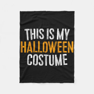 Dit is mijn halloween kostuum fleece deken
