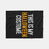 Dit is mijn halloween kostuum fleece deken (Voorkant (Horizontaal))