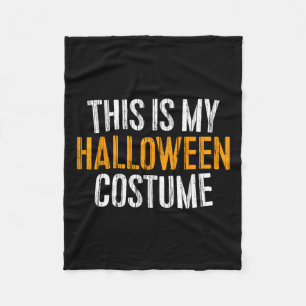 Dit is mijn halloween kostuum fleece deken