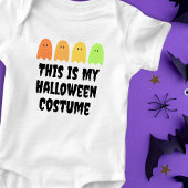 Dit is mijn Halloween kostuum Funny Ghosts Romper