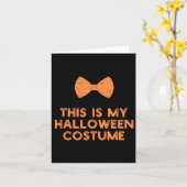 Dit is mijn Halloween kostuum grappig idee Kaart (Gele Bloem)