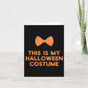 Dit is mijn Halloween kostuum grappig idee Kaart