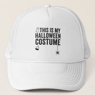 Dit Is Mijn Halloween Kostuum Grappige Geest Spin Trucker Pet