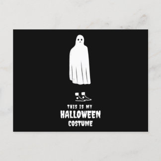 Dit Is Mijn Halloween Kostuum Grappige Halloween V Briefkaart