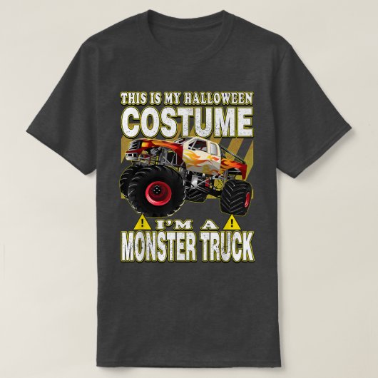Dit is mijn halloween kostuum. Ik ben een Monster  T-shirt (Design voorkant)