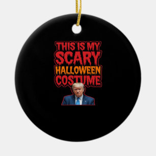 Dit is mijn Halloween kostuum klassieker Keramisch Ornament