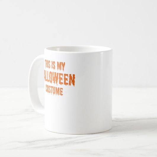 dit is mijn halloween kostuum koffiemok (Voorkant links)