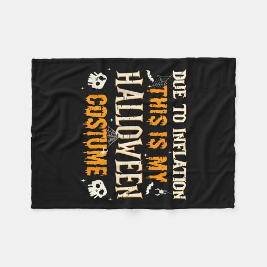 Dit is mijn Halloween kostuum Mannen Vrouwen Grapp Fleece Deken (Voorkant (Horizontaal))