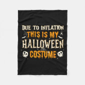 Dit is mijn Halloween kostuum Mannen Vrouwen Grapp Fleece Deken (Voorkant)
