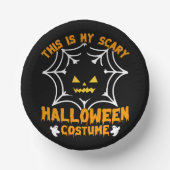 Dit is mijn Halloween-kostuum Papieren Kommen (Voorkant)