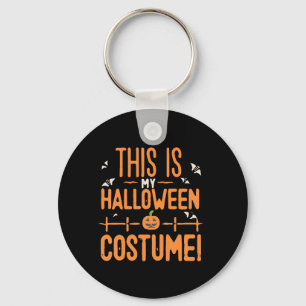 Dit Is Mijn Halloween Kostuum Sleutelhanger