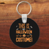 Dit Is Mijn Halloween Kostuum Sleutelhanger (Voorkant)