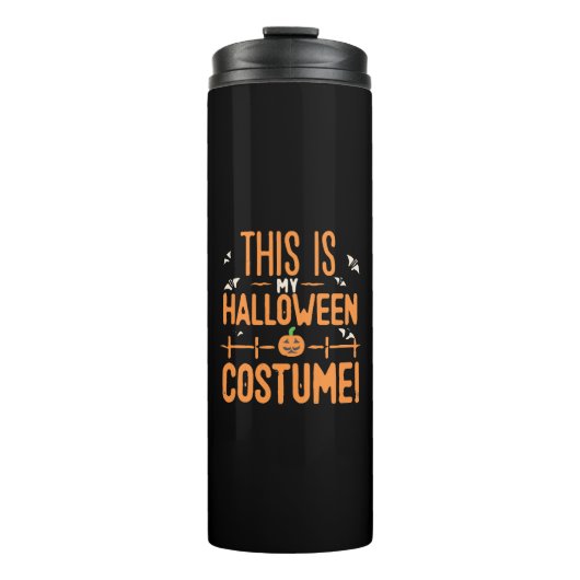 Dit Is Mijn Halloween Kostuum Thermosbeker (Voorkant)