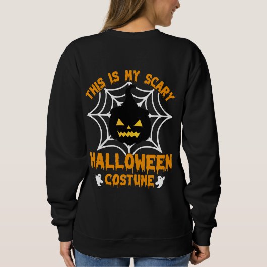 Dit is mijn Halloween-kostuum Trui (Achterkant)