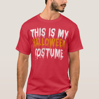 Dit is mijn Halloween Last Minute Halloween meisje T-shirt