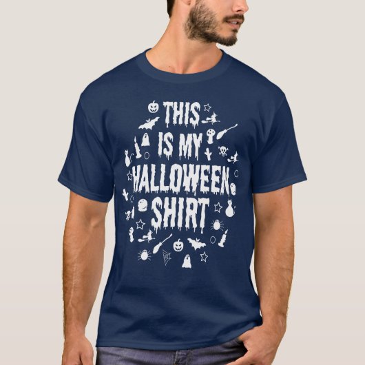 Dit is mijn Halloween shirt cadeau (Voorkant)