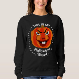 🎃Dit is mijn Halloween-Shirt - Funny Scary Pumpki Trui