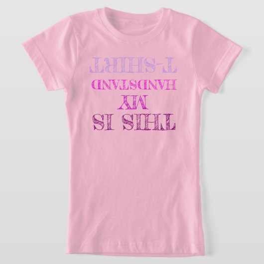 DIT IS MIJN HANDSTAND T-Shirt (Laagn)