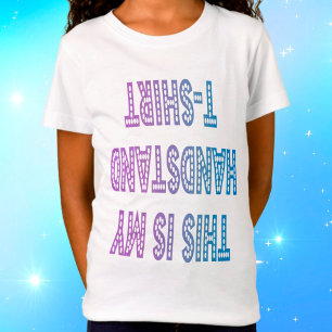 "Dit is mijn Handstand T-Shirt" Gymnastiek T-shirt