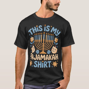 Dit Is Mijn Hanukkah kah Chanukah Joods Grappig T-shirt