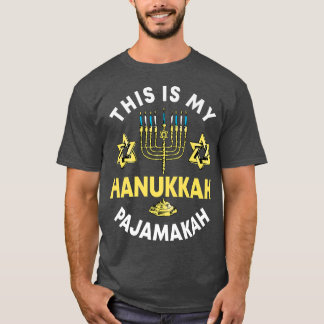 Dit is mijn hanukkah Pajamakah, Chanokah Pajama Pr T-shirt