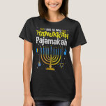 Dit is mijn hanukkah Pajamakah Menorah Chanukah Pa T-shirt<br><div class="desc">Dit is mijn Hanukkah Pajamakah Menorah Chanukah Pajamas</div>