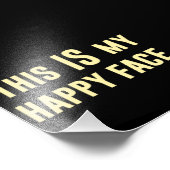 Dit is mijn Happy Face Foto Afdruk (Hoek)