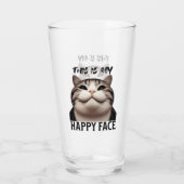 Dit is mijn Happy Face Glas (Achterkant)