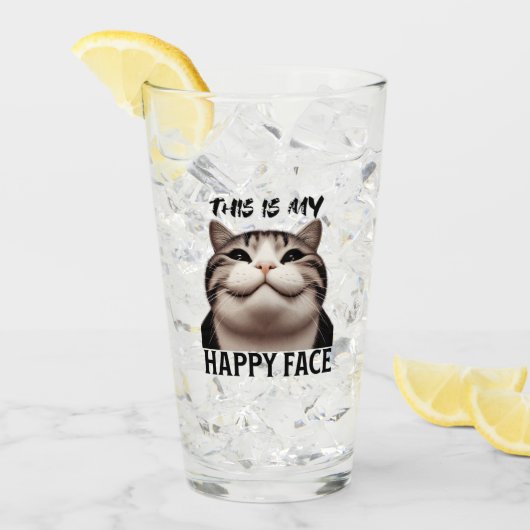 Dit is mijn Happy Face Glas (Voorkant ijs)
