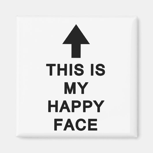 Dit is mijn Happy Face Magneet (Voorkant)