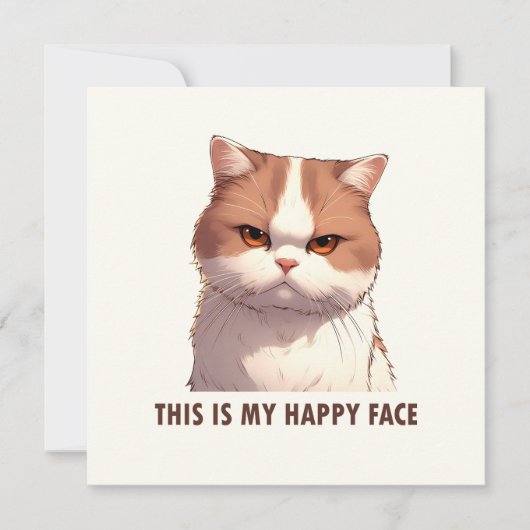 Dit is mijn Happy Face Moody Cat (Voorkant)