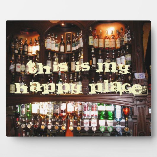 Dit is mijn Happy Place Fotoplaat (Voorkant)