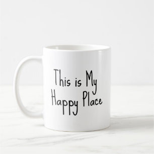 Dit is mijn Happy Place Koffiemok