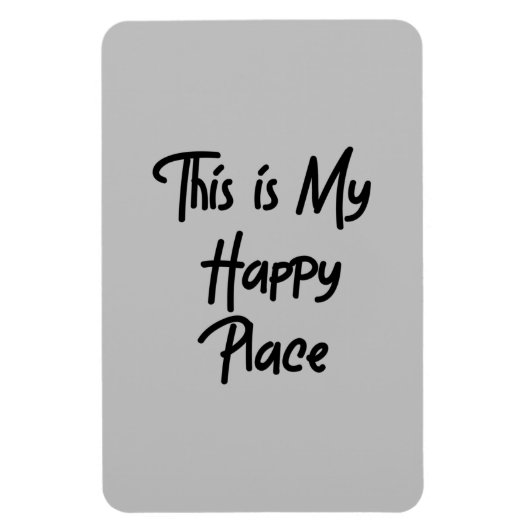 Dit is mijn Happy Place Magneet (Verticaal)