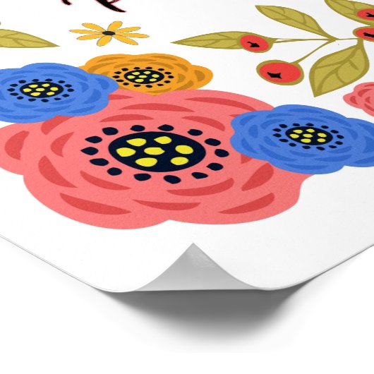 Dit is mijn Happy Place Poster (Hoek)