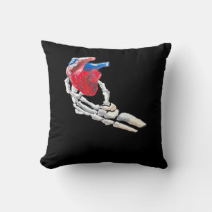 Dit is mijn hart - skelet hart handen kussen