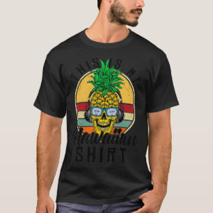 Dit is mijn Hawaïaanse Mannen Jongen Ananas Luau P T-shirt