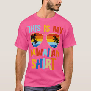 Dit is mijn Hawaïaanse Tropische Luau Party Hawaii T-shirt