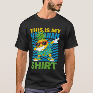 Dit Is Mijn Hawaiiaans Strand Aloha Hawaï Jongens T-shirt