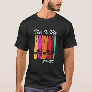Dit is mijn Hawaiiaanse Vintage Hawaï voor Mannen  T-shirt