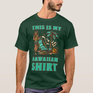 Dit is mijn Hawaiian Retro stijl Funny Hawa T-shirt