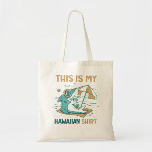 Dit is mijn Hawaiian shirt Shark Family Holiday Tote Bag