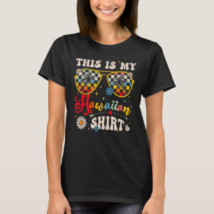 Dit is mijn Hawaiian Tropische Luau Costume Party T-shirt