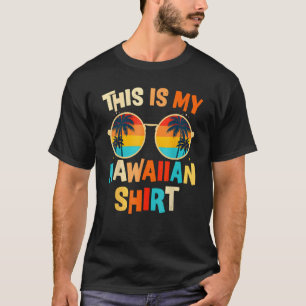 Dit is mijn Hawaiian Tropische Luau Costume Party  T-shirt