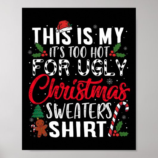 Dit is mijn Het is te warm voor Ugly Christmas S 2 Poster (Voorkant)