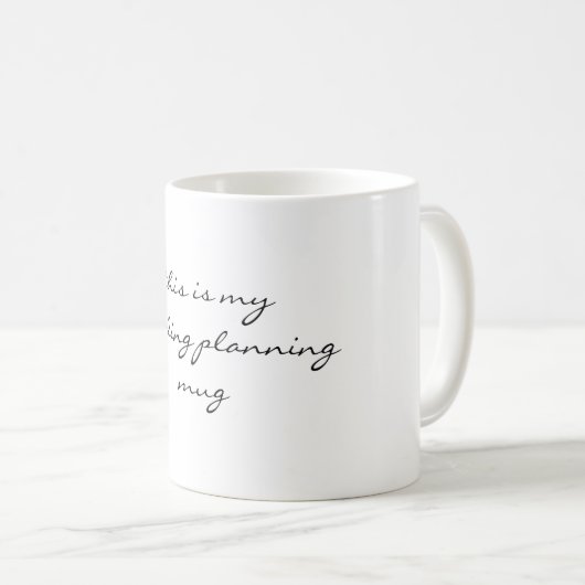 dit is mijn het manuscriptdoopvont van de mok van (Voorkant rechts)